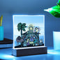 Nacimiento en Acrilico iluminado
